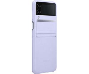SAMSUNG EF-VF721LL - Funda de cuero diseño lavanda G Z flip 4