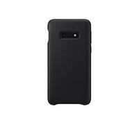 Samsung EF-VG970LBEGWW Leather Cover, Funda oficial para Samsung Galaxy 10e, Negro