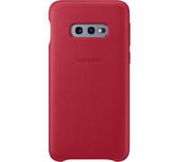 Samsung Leather Cover, funda oficial para Samsung Galaxy 10e, color rojo