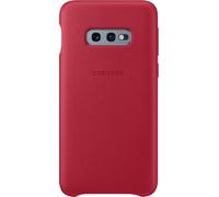 SAMSUNG EF-VG970LR - Funda de cuero rojo burdeos G S10e