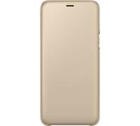 Samsung EF-WA605 6" Funda cartera Oro - Fundas para teléfonos móviles (Funda cartera, Samsung, Galaxy A6+, 15,2 cm (6"), Oro)