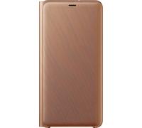 SAMSUNG Wallet - Funda para Samsung Galaxy A7 (2018), color dorado