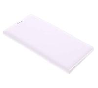 Samsung EF-WG900 - Funda para móvil Galaxy S5 (Con bolsillo interior para tarjetas), blanco
