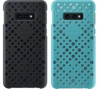 SAMSUNG EF-XG970CB - Negro & Verde Perfora Funda G S10e