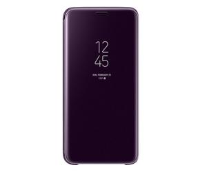 Samsung EF-ZG960 Clear View Standing Cover Púrpura para Samsung Galaxy S9