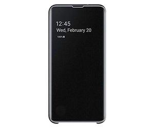 SAMSUNG EF-ZG970 Clear View Cover, funda oficial para SAMSUNG Galaxy S10e, color Negro