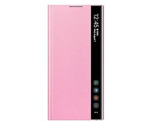 Samsung EF-ZN970CPEGWW Clear View Funda para Galaxy Note10, Rosa