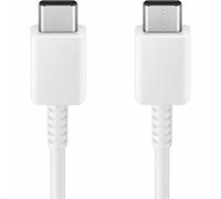 Samsung EP-DX310 Cable de datos de carga, USB tipo C a USB tipo C (5 A, 1,8 m), blanco