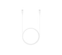 Samsung EP-DX310 Cable de datos de carga, USB tipo C a USB tipo C (5 A, 1,8 m), blanco