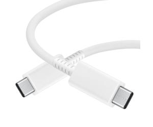 Samsung EP-DX510JWE Cable USB-C a USB-C Carga y Sincronización 5a 1.8m Blanco