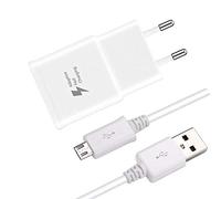 SAMSUNG EP-TA20 Interior Blanco - Cargador (Interior, Corriente alterna, 5 V, 1,5 m, Blanco)