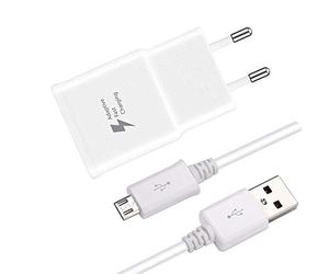 SAMSUNG EP-TA20 Interior Blanco - Cargador (Interior, Corriente alterna, 5 V, 1,5 m, Blanco)