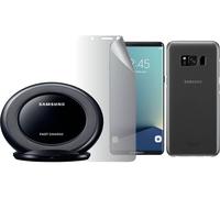 SAMSUNG EP-WG95FBB - Caja PREMIUM: CoqTrans + Soporte de almohadilla +...