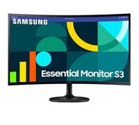 Samsung Essential S3 S36GD - Monitor curvado de 27 pulgadas | Pantalla VA Full HD | Actualización de 100 Hz | Respuesta de 4 ms | Relación de contraste 3000:1 | Negro