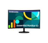 Samsung Monitor Curvo 27” Essential S3 S36GD FHD 100Hz - Negro, Negro