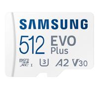Samsung EVO Plus MicroSD 512GB 160MB/s con adaptador Versión UE