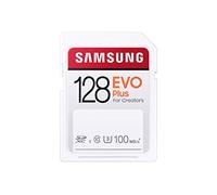 Samsung EVO Plus Tarjeta de Memoria 128 GB SDXC UHS-I U3 100 MB/s Full HD & 4K UHD (MB-SC128H/EU)