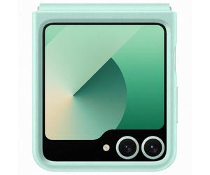 Samsung Flap Eco-Leather Funda de Cuero Vegano Verde Menta para Galaxy Z Flip6