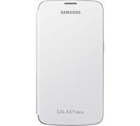 Samsung Flip - Funda para móvil Galaxy Mega 6.3 (Permite hablar con la tapa cerrada, sustituye a la tapa trasera), blanco