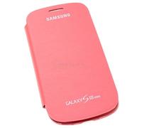 Samsung Flip - Funda para móvil Galaxy S3 Mini (Permite hablar con la tapa cerrada, sustituye a la tapa trasera), rosa
