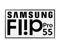 Samsung WM55B pizarra blanca interactiva 139,7 cm (55") 3840 x 2160 Pixeles Pantalla táctil Gris, Blanco