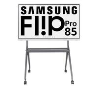 Samsung Flip Pro de 85 pulgadas con base con ruedas