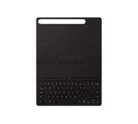 Samsung Folio Negro Teclado Plegable QWERTZ Conector POGO Pin Delgado y Ligero