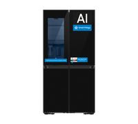 Samsung Frigorífico French Door Bespoke AI 185cm 645L Clase E Negro RF65DB970E22EF - Clean Black, Clean Black