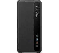 Samsung - Funda Clear View para Galaxy S20+, negro - 6.7 pulgadas