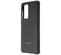Samsung - Funda Clear View para Galaxy S20 Ultra, Negro - 6.9 pulgadas