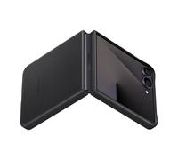 Samsung Galaxy - Funda de Piel sintética para Galaxy Z Flip7, Color Negro