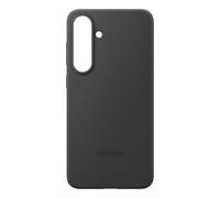 Samsung Funda de Silicona Blanda para Galaxy S25+, Color Negro