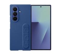 Samsung Funda de Silicona EF-MF966 para Galaxy Z Fold7, Incluye Soporte para los Dedos, Silicona, antigolpes, Fina y Antideslizante, Color Azul