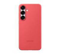 SAMSUNG Funda de Silicona para Galaxy S25+, Color Rojo