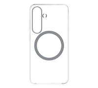 Samsung Funda magnética Transparente Compatible con tecnología Magnetic Power Profile S25