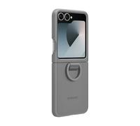 Samsung - Funda Oficial de Silicona con Anillo para Galaxy Z Flip6, Color Gris