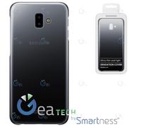 SAMSUNG Funda ORIGINAL Gradation Cover COMPATIBILE Galaxy J6+ PLUS J610 Negro