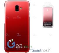 Samsung Funda Original Gradation Cover COMPATIBILE Galaxy J6+ Plus J610 Red