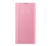 Samsung Funda para Galaxy Note10 Folio LED View Cover con tarjetero, Rosa