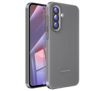 Samsung Funda para Samsung Galaxy A37 en Silicona Lisa con Bordes Elevados, Gris