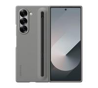 Samsung - Funda Protectora para Galaxy Z Fold6 S Pen con Ranura para bolígrafo S incorporada, Haga Clic para liberar, versión Americana, EF-OF95PCJEGUS, Gris