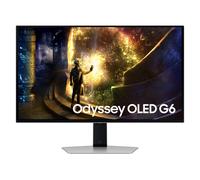 SAMSUNG Monitor Gaming Odyssey OLED G6 (S27DG612SU), Flat, 27'', 2560x1440 (QHD), 16:9, HDR10+, OLED Glare Free, 240Hz, 0,03ms (GtG), compatibilidad G-Sync, HDMI, USB, DP, HAS, Pivot