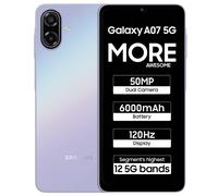 Samsung Galaxy A07 5G Dual SIM 64GB (4GB RAM) A076B/DS - Violeta Claro
