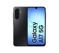 SAMSUNG Galaxy A17 5G 128GB - Teléfono Móvil con IA, Marco Fino 7,5mm, Pantalla Grande, Cámara 50MP, 4GB RAM, Batería 5000mAh, Negro, Garantía del Fabricante 3 Años + 1 Año Extra
