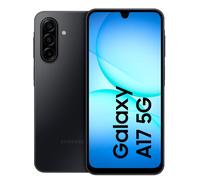 Samsung - Galaxy A17 5G 17 cm (6.7") Ranura híbrida Dual SIM Android 15 USB Tipo C 128 GB 5000 mAh Negro