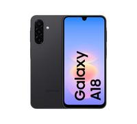 Samsung Galaxy A18 256GB Negro | Diseño fino, Circle to Search, RAM Plus, Cámara triple, IP64, Garantía del Fabricante 3 Años + 1 Año Extra (Versión Española)