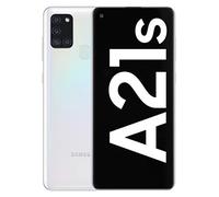 Samsung Galaxy A21s SM-A217F 16,5 cm (6.5") SIM doble Android 10 4G USB Tipo C 4 GB 64 GB 5000 mAh Blanco