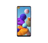 Samsung Galaxy A21s - Smartphone de 6.5" (4 GB RAM, 64 GB de memoria interna, WiFi, Procesador Octa Core, Cámara principal de 48 Mp, Android 10.0) azul