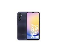 Samsung Galaxy A25 5G Smartphone Dual-SIM - RAM 6 GB / Interner Speicher 128 GB microSD slot OLED-Display 6.5" 2340 x 1080 Pixel (120 Hz) Triple-Kamera 50 MP 8 MP 2 MP front camera 13 MP Blue Black