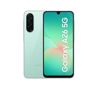 Samsung Galaxy A26 5G 128GB Teléfono Móvil, Awesome Intelligence, 6GB RAM, 50MP Cámara, Menta, Garantía del Fabricante 3 Años + 1 Año Extra